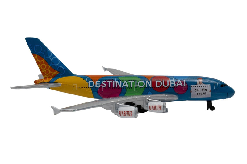 Emirates A380 Magic Of Dubai Diecast Toy