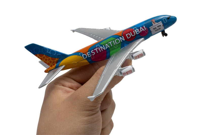 Emirates A380 Magic Of Dubai Diecast Toy