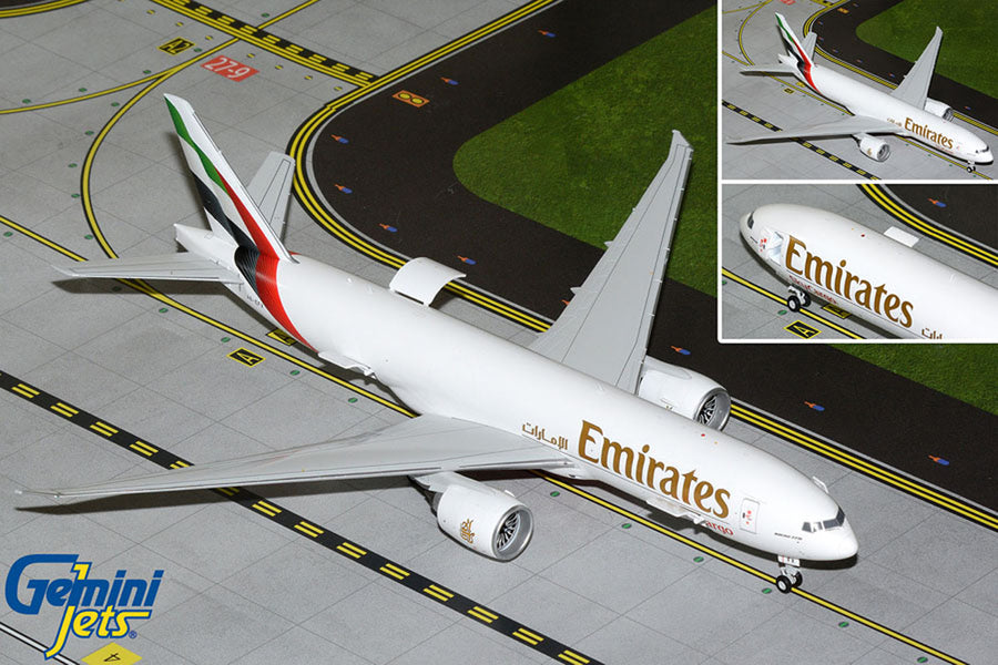 Gemini Jets Emirates Boeing 777-200LRF A6-EVH 1:200 Diecast Model Aircraft - G2UAE1476