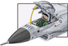 Cobi F-16AM Fighting Falcon Royal Norwegian Air Force 1/48 Brick Kit (5913)