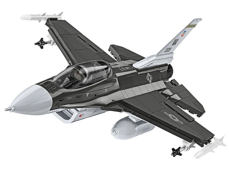 Cobi F-16D Fighting Falcon Brick Kit, Scale 1/48 Aircraft Model (5914)