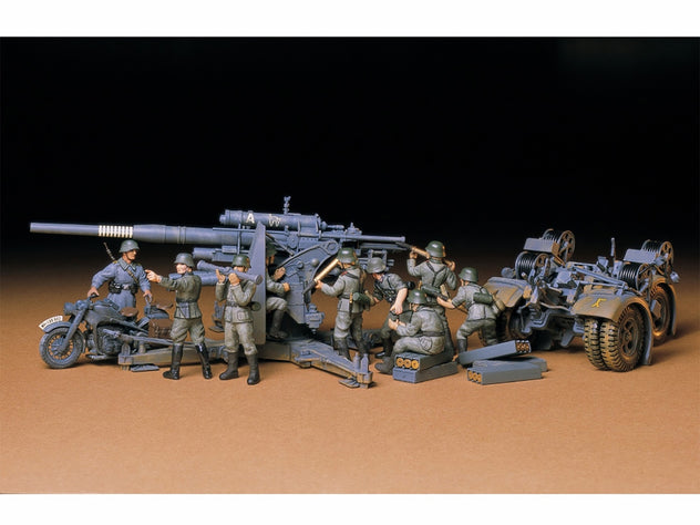 Tamiya 88mm Gun Flak 36/37 1:35 Scale Military Plastic Kit 35017