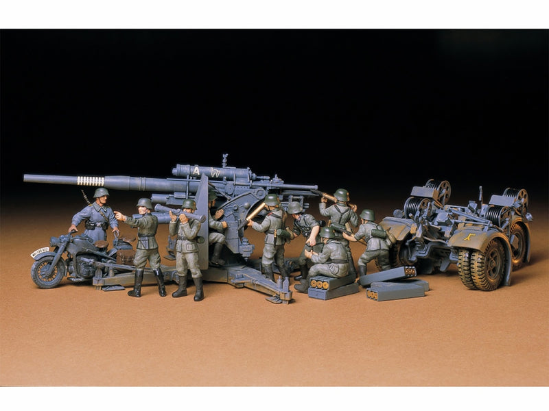 Tamiya 88mm Gun Flak 36/37 1:35 Scale Military Plastic Kit 35017