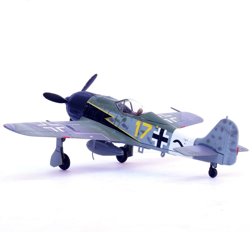 Panzerkampf Fw 190A R2 Yellow 17 JG 3 Barth 1944 1/72 Diecast Model Aircraft - PAN14620LD