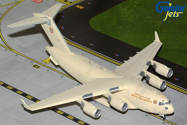 Gemini Jets United Arab Emirates Air Force C-17A Globemaster Diecast - 1/200 - G2UAF471