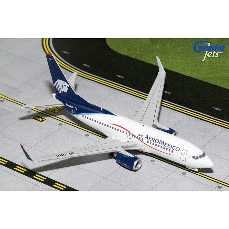 Gemini Jets Aeromexico Boeing 737-700W Diecast - EI-DRD - 1/200 - G2AMX459