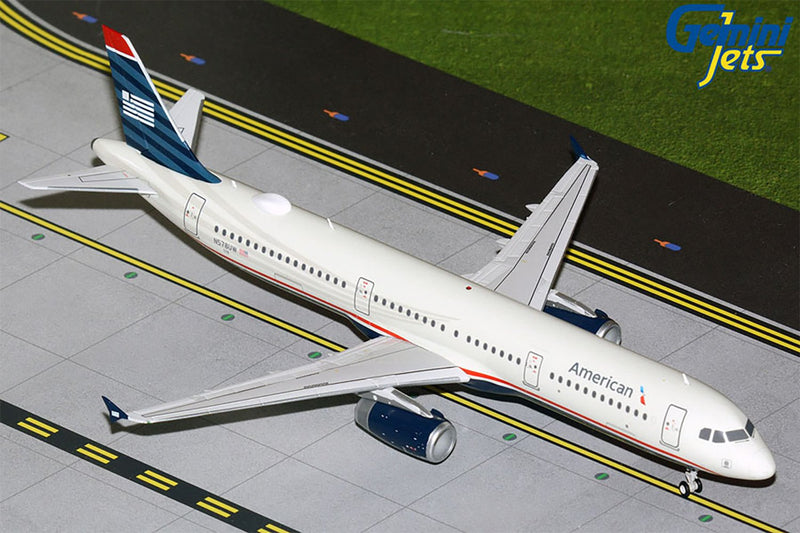 Gemini Jets American Airlines A321-200 US Airways Heritage Livery Diecast - N578UW - 1/200 - G2AAL1353
