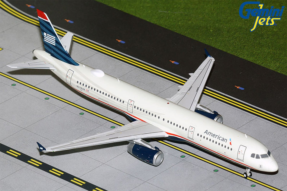 Gemini Jets American Airlines A321-200 US Airways Heritage Livery Diecast - N578UW - 1/200 - G2AAL1353