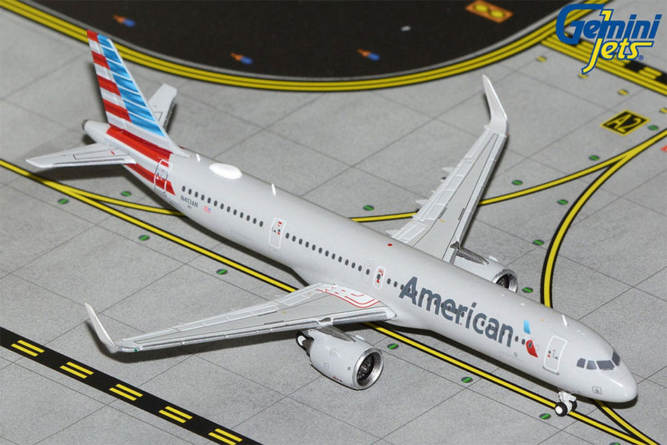 Gemini Jets American Airlines A321 Neo Diecast - N413AN - 1/400 - GJAAL2296