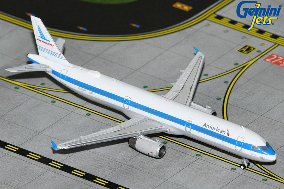 Gemini Jets American Airlines Airbus A321 Piedmont Livery Diecast - N581US - 1/400 - GJAAL2257
