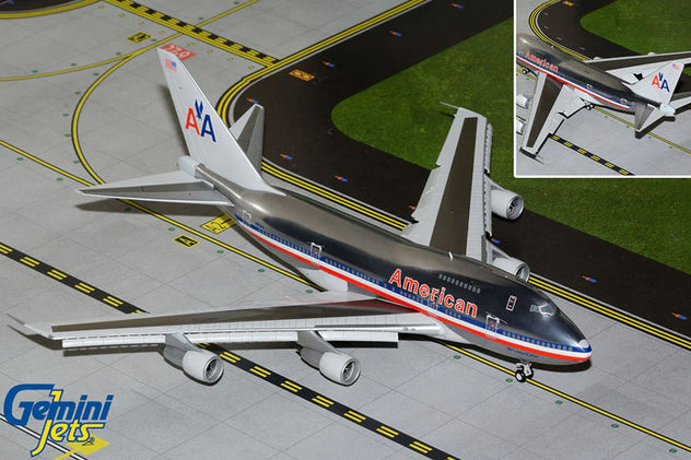 Gemini Jets American Airlines Boeing 747SP 1/200 Diecast Model Aircraft N601AA G2AAL1158F