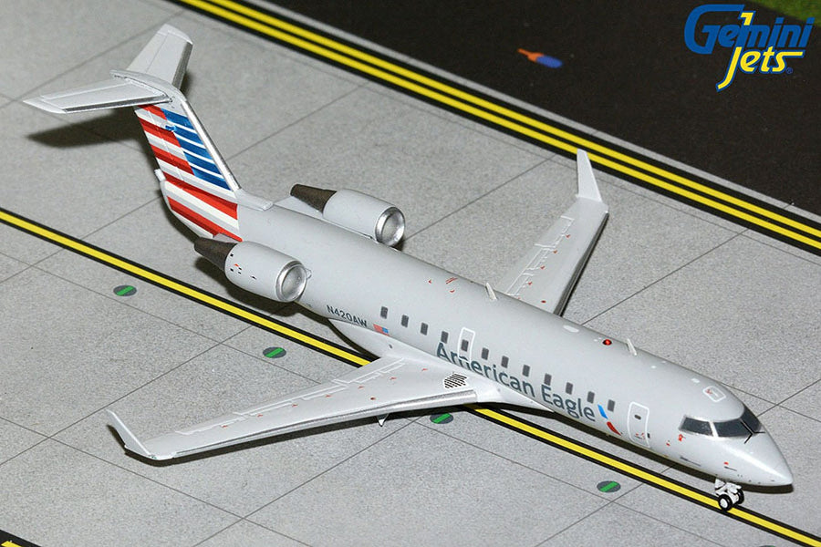 Gemini Jets American Eagle CRJ-200LR 1:200 Diecast Model Aircraft - N420AW - G2AAL1426