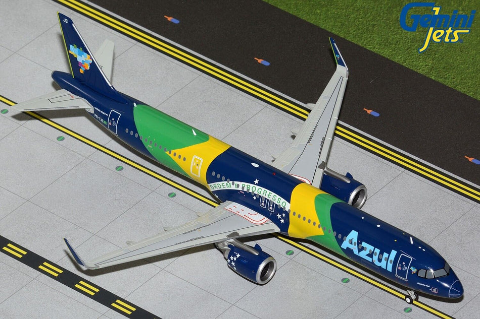Gemini Jets Azul Linhas Aereas Brasileiras A321 Neo Diecast - PR-YJE - 1/200 - G2AZU1085