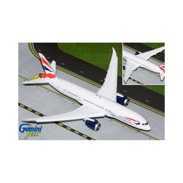 Gemini Jets British Airways Boeing 787-8 Flaps Down 1:200 Diecast Aircraft G-ZBJG G2BAW1120F