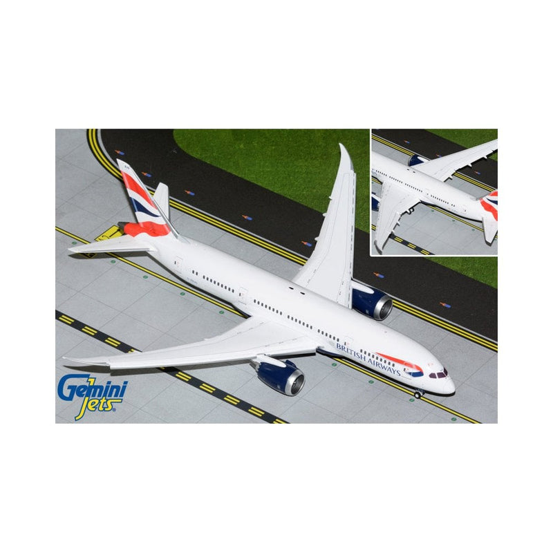 Gemini Jets British Airways B787-8 Flaps Down Diecast - G-ZBJG  - Scale 1/200 - G2BAW1120F
