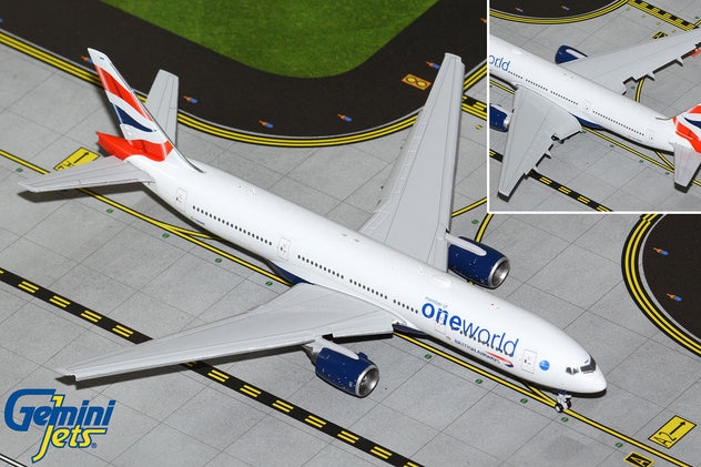 Gemini Jets British Airways 777-200ER G-YMMR 1:400 Diecast Model Aircraft - GJBAW2194F