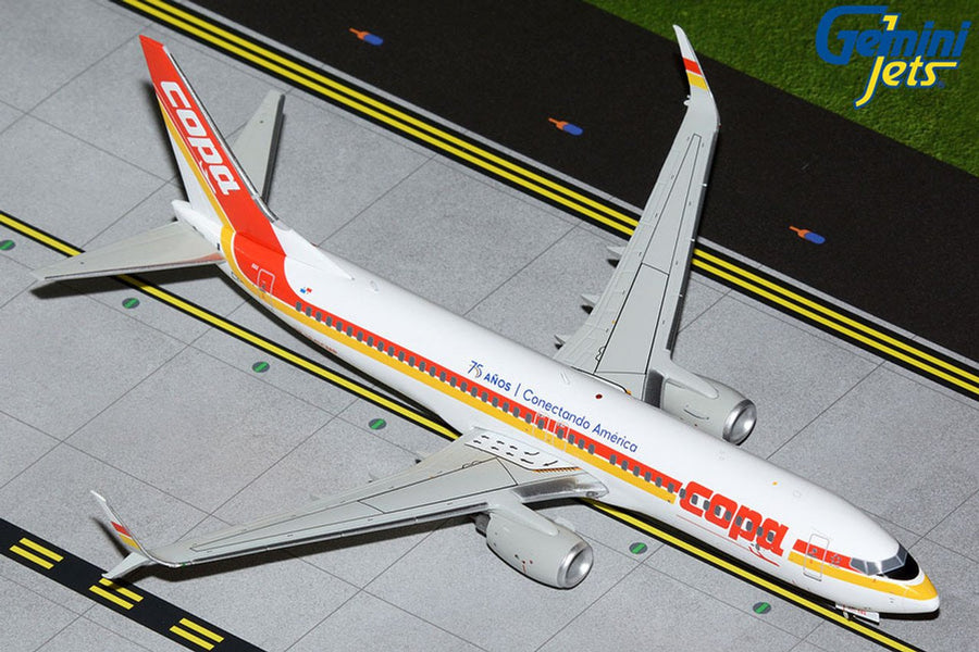 Gemini Jets COPA Airlines 737-800S HP-1841 Retro Livery 1:200 Diecast Aircraft - G2CMP1211