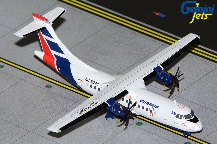 Gemini Jets Cubana ATR-42 CU-T1240 1:200 Diecast Model Aircraft G2CUB1251