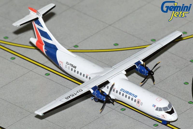 Gemini Jets Cubana ATR-72-200 Diecast - CU-T1548 - 1/400 - GJCUB2222