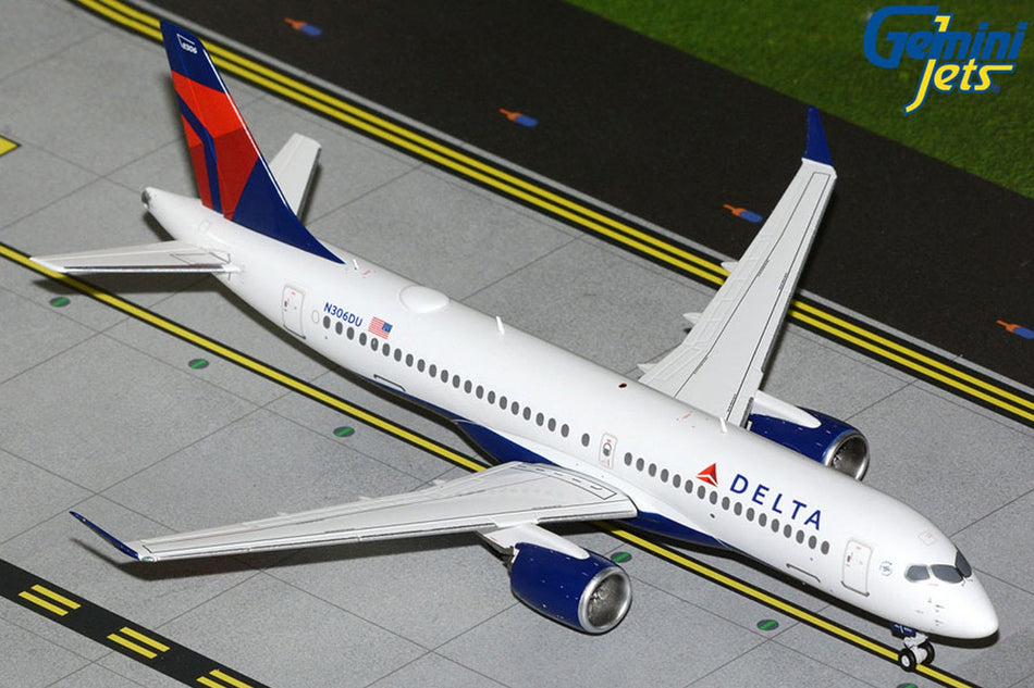 Gemini Jets Delta Airbus A220-300 Diecast - N306DU - 1/200 - G2DAL1421