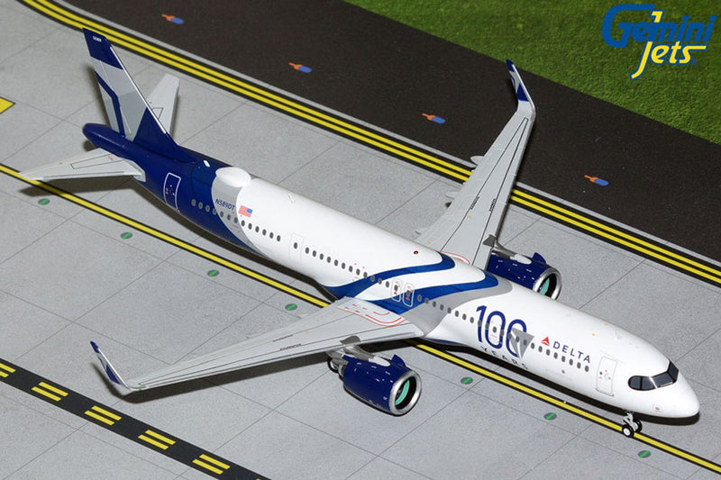 Gemini Jets Delta Airbus A321 neo “100 Years Livery” Diecast - N589DT - 1/200 - G2DAL1399