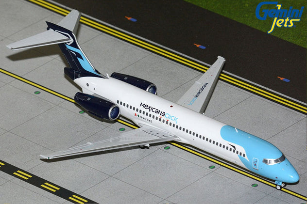 Gemini Jets MexicanaClick Boeing 717-200 1:200 Diecast Model Aircraft - N907ME - G2CBE1487