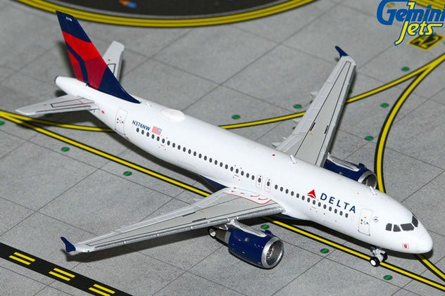 Gemini Jets Delta Air Lines Airbus A320 N376NW 1:400 Diecast Model Aircraft - GJDAL2094