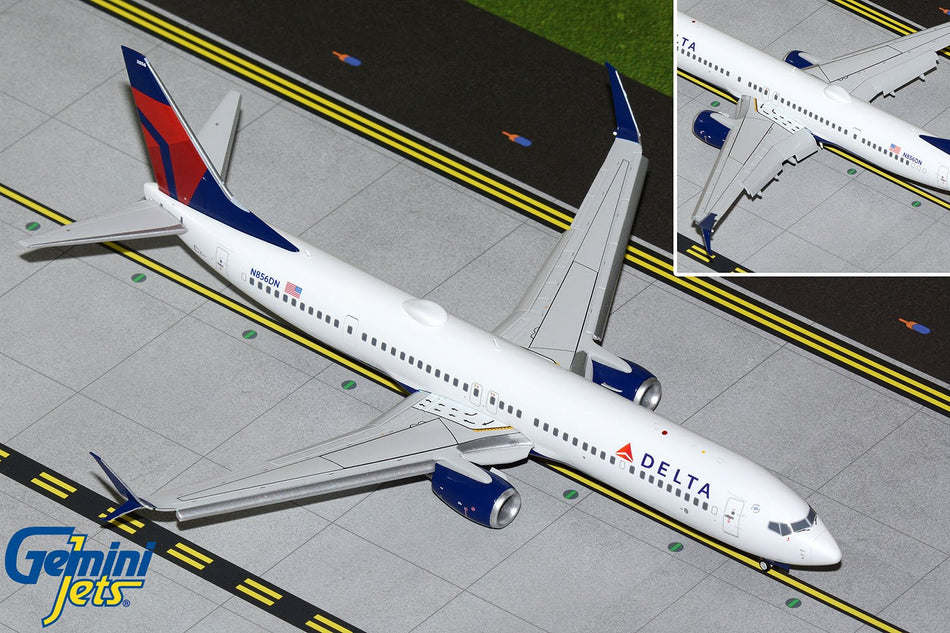 Gemini Jets Delta Boeing 737-900ER Flaps Down Diecast - N856DN - 1/200 - G2DAL1115F