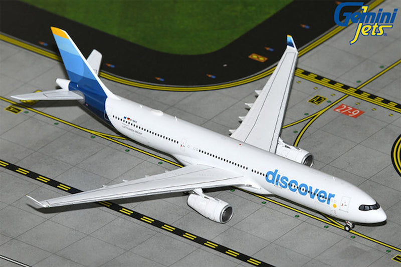 Gemini Jets Discover Airlines Airbus A330-300 Diecast - D-AIKK - 1/400 - GJOCN2265