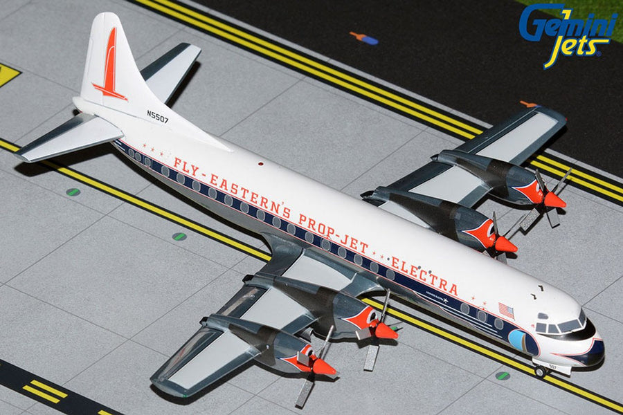 Gemini Jets Eastern Airlines L-188A Electra 1/200 Diecast Model Aircraft N5507 G2EAL1029