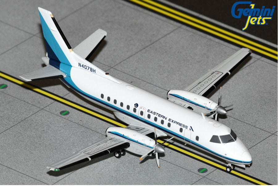 Gemini Jets Saab SF-340A 1:200 Eastern Express/Bar Harbor Diecast Model Aircraft - G2EAL1306
