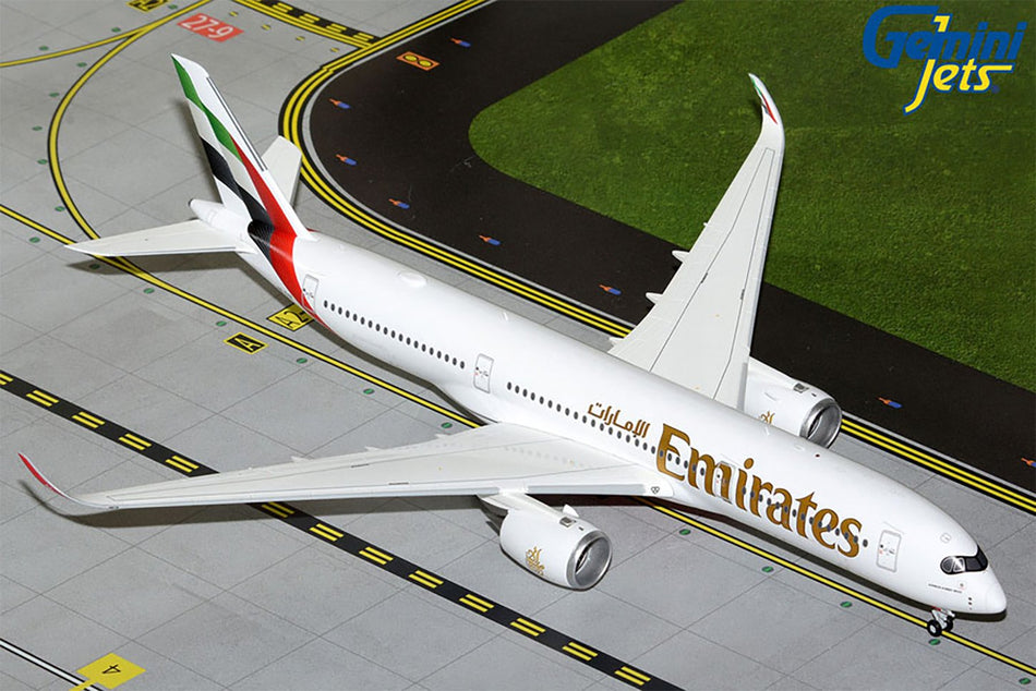 Gemini Jets Emirates Airbus A350-900 Diecast - A6-EXB - (New Livery) 1/200 Scale - G2UAE1394