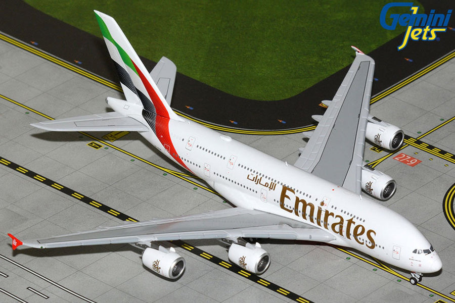 Gemini Jets Emirates Airbus A380 New Livery 1:400 Diecast Model Aircraft A6-EOH - GJUAE2378