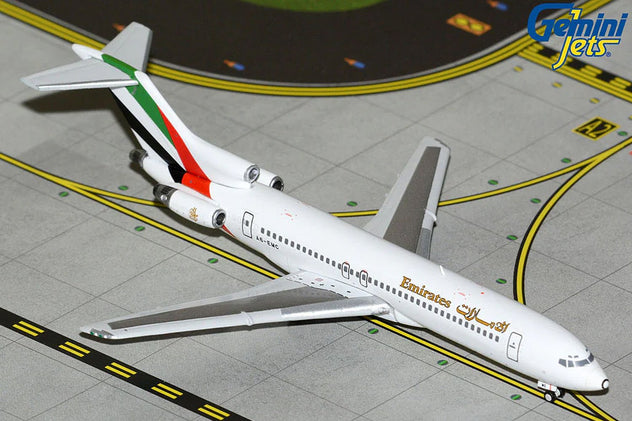 Gemini Jets Emirates Boeing 727-200 1:400 Diecast Model Aircraft - A6-EMC - GJUAE2233