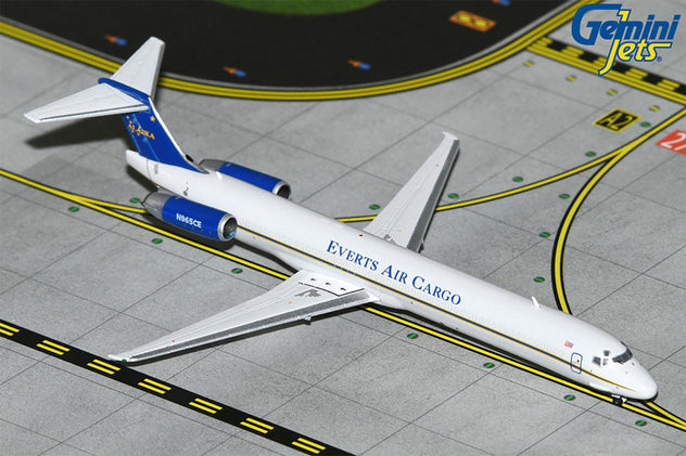 Gemini Jets Everts Air Cargo MD-80SF N965CE 1:400 Diecast Model Aircraft - GJVTS2067