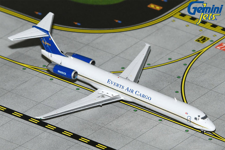 Gemini Jets Everts Air Cargo MD-80SF Diecast - N965CE - 1/400 - GJVTS2067