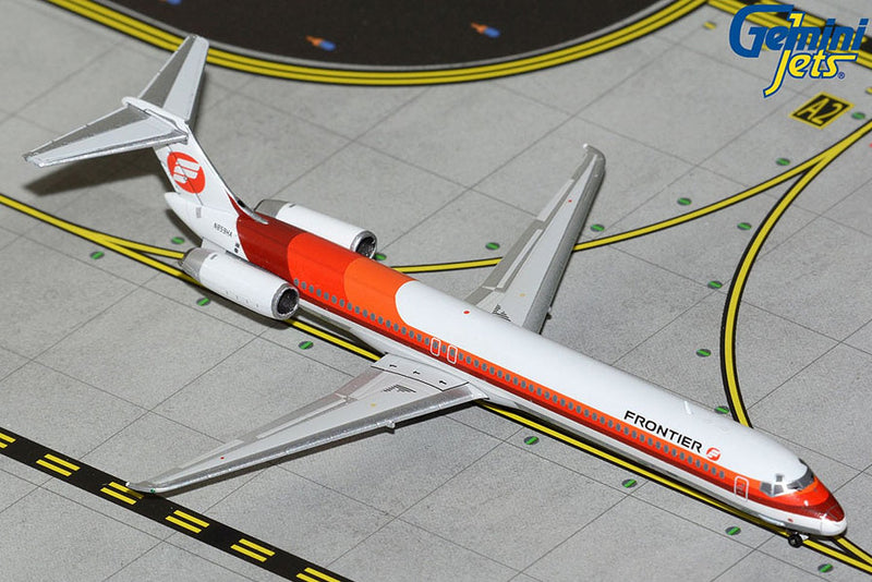 Gemini Jets Frontier Airlines MD-80 (Saul-Bass Livery) Diecast - N859HA - 1/400 - GJFFT1168