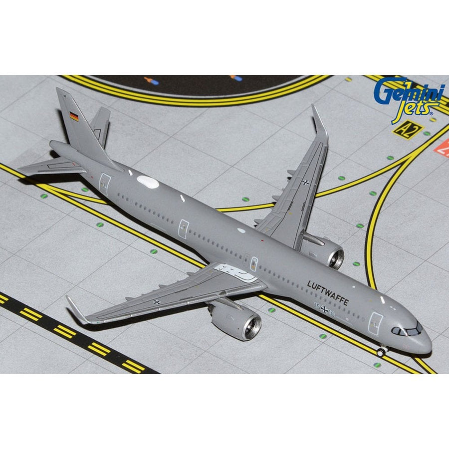 Gemini Jets German Air Force Airbus A321Neo 15+10 1:400 Diecast Model Aircraft - GMLFT118