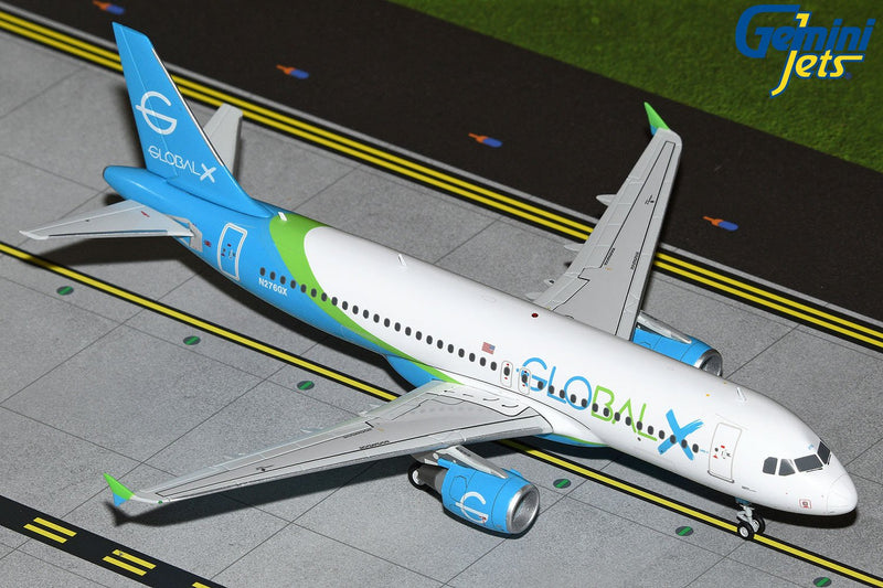Gemini Jets Globalx Airlines Airbus A320 Diecast - N276GX - 1/200 - G2GXA1285