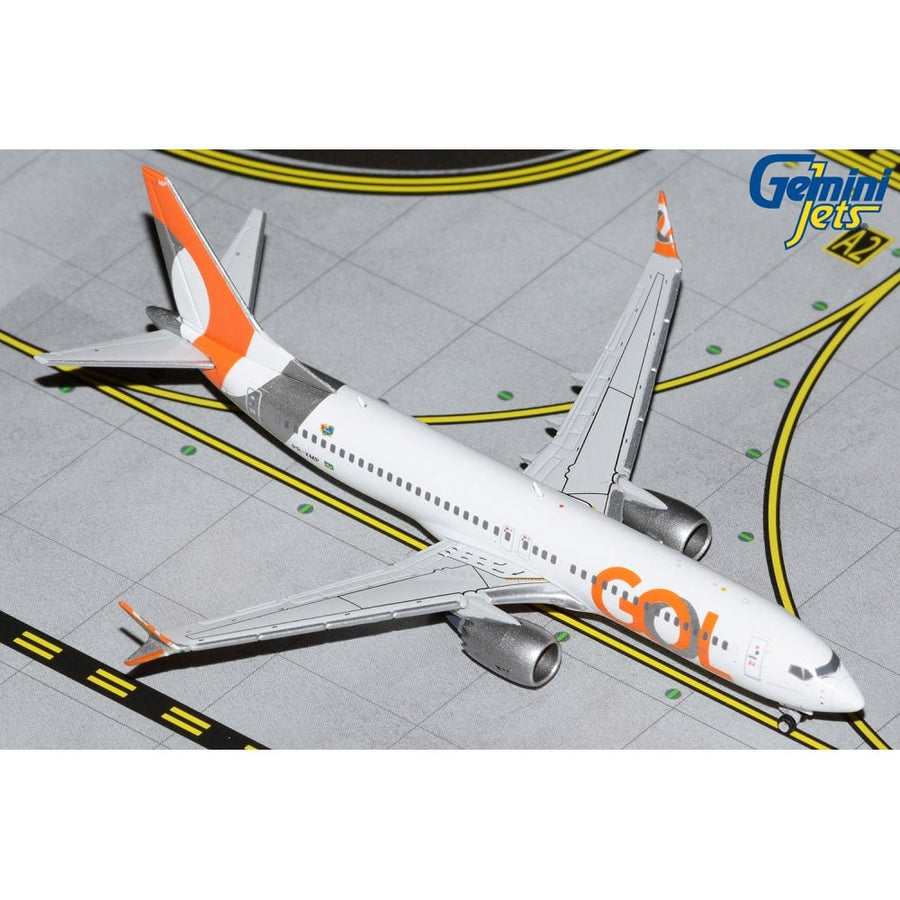 Gemini Jets GOL Linhas Aéreas Boeing 737 Max 8 1:400 Diecast Model Aircraft - GJGLO2010