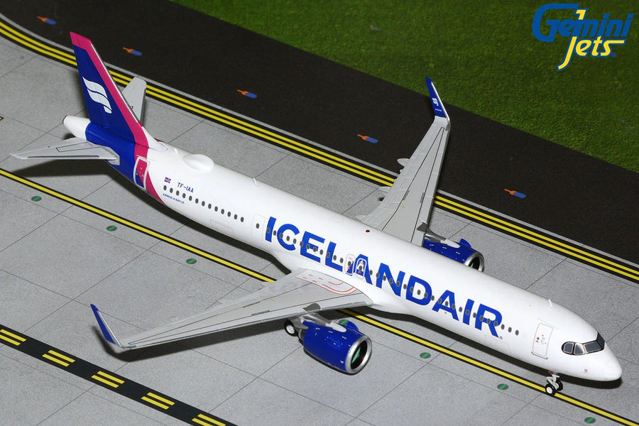 Gemini Jets Icelandair Airbus A321 Neo TF-IAA 1:200 Diecast Model Aircraft G2ICE1401