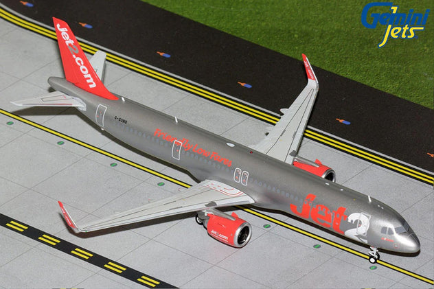 Gemini Jets Jet2.Com Airbus A321 Neo G-SUNO 1:200 Diecast Model Aircraft - G2EXS1398
