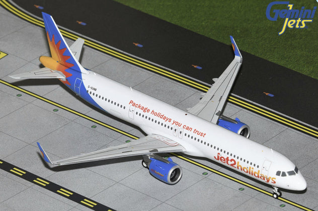 Gemini Jets Jet2 Holidays Airbus A321 Neo 1:200 Diecast Model Aircraft - G-SUNB - G2EXS1265