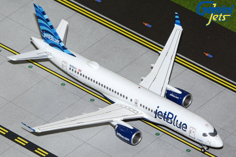Gemini Jets JetBlue Airways Airbus A220-300 Diecast - N3044J - 1/200 - G2JBU1213
