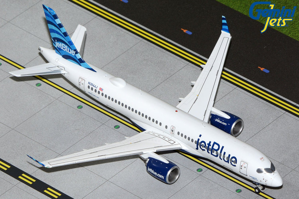 Gemini Jets JetBlue Airways Airbus A220-300 Diecast - N3044J - 1/200 - G2JBU1213