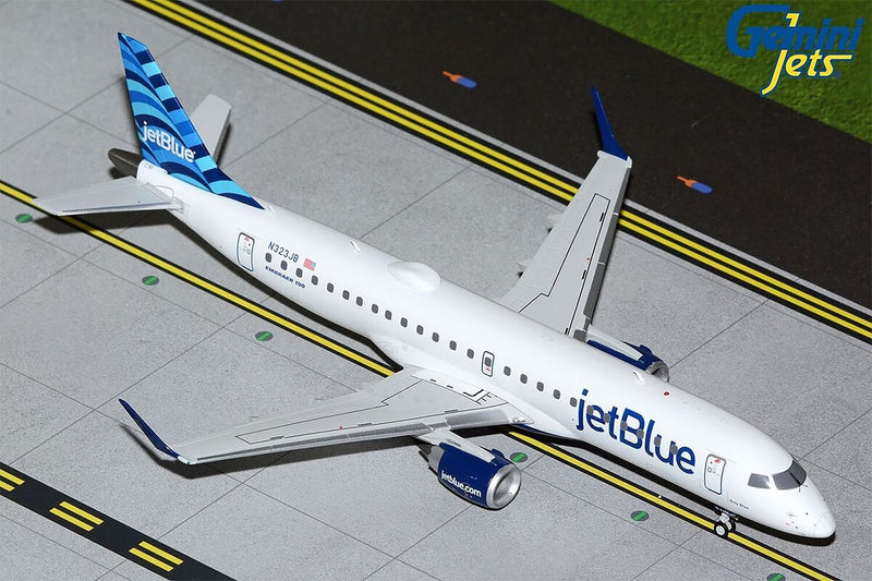 Gemini Jets JetBlue Airways E190-100 "Only Blue Livery" Diecast - N323JB - 1/200 - G2JBU1335