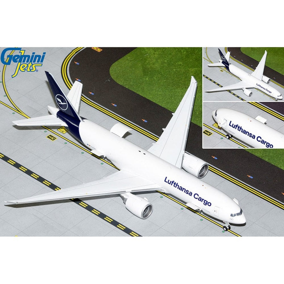Gemini Jets Lufthansa Boeing 777-200LRF Interactive Diecast - D-ALFA - 1/200 - G2DLH1144