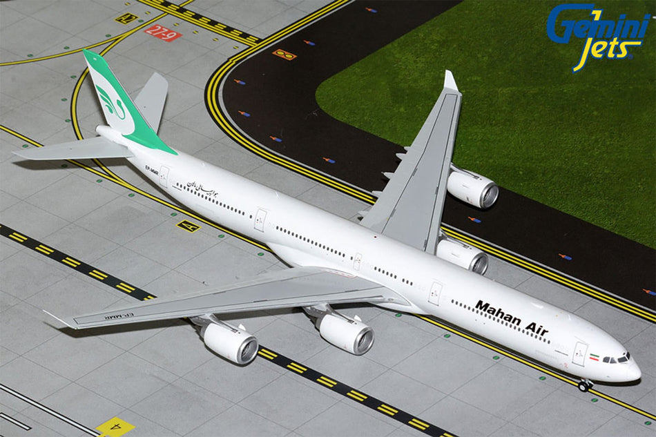 Gemini Jets Mahan Air Airbus A340-600 Diecast - EP-MMR - 1/200 - G2IRM1356