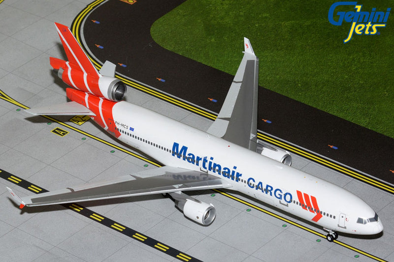 Gemini Jets Martinair Cargo MD-11CF Diecast - PH-MCS - 1/200 - G2MPH1304