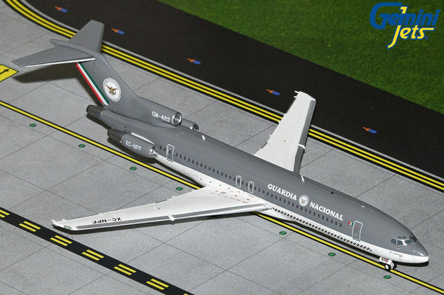 Gemini Jets Mexican Federal Police Boeing 727-200 1:200 Diecast Model Aircraft G2PFM1314